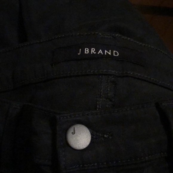 J Brand Mid-Rise Super Skinny Black jeans, 27 - Picture 6 of 7